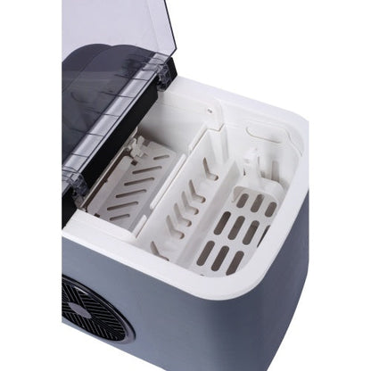 Countertop Ice Maker, Portable Ice Machine, Self-Cleaning With Basket And Scoop