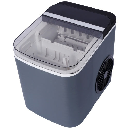 Countertop Ice Maker, Portable Ice Machine, Self-Cleaning With Basket And Scoop