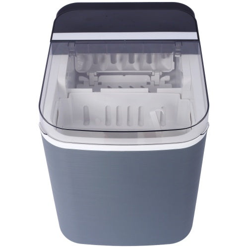Countertop Ice Maker, Portable Ice Machine, Self-Cleaning With Basket And Scoop