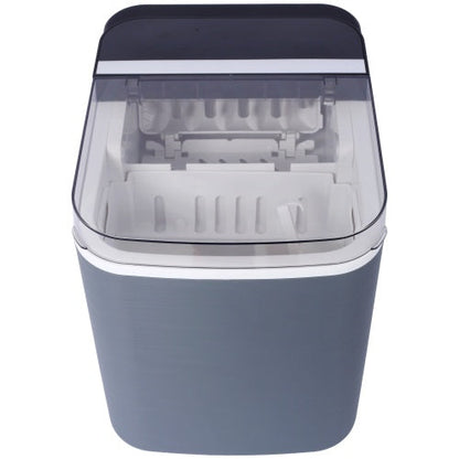 Countertop Ice Maker, Portable Ice Machine, Self-Cleaning With Basket And Scoop